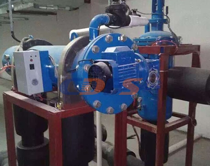 自清洗过滤器安装现场