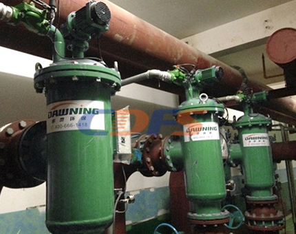 自清洗过滤器安装现场