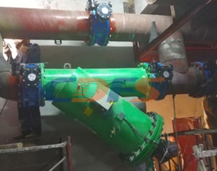 自清洗过滤器安装现场