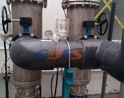 自清洗过滤器安装现场