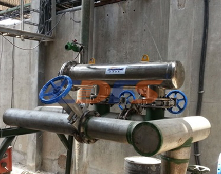 自清洗过滤器安装现场