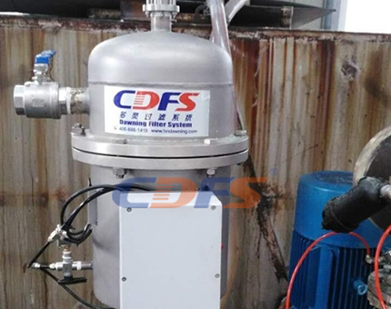 水力驱动自清洗过滤器安装现场