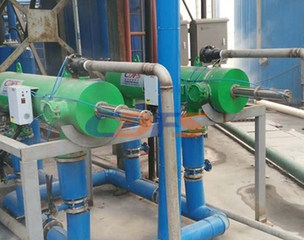 水力驱动自清洗过滤器安装现场