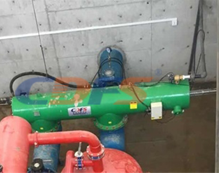 水力驱动自清洗过滤器安装现场