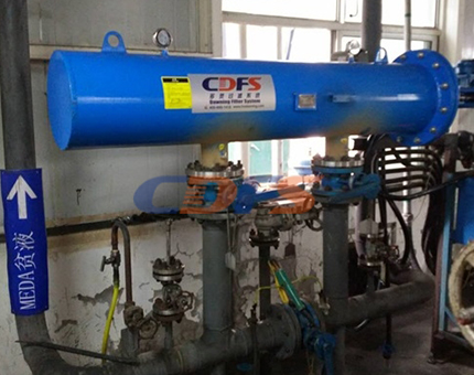 吸吮式自清洗过滤器安装现场