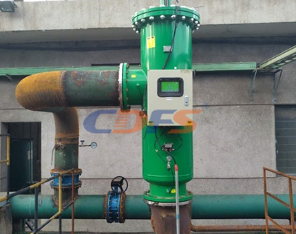 自清洗过滤器安装现场