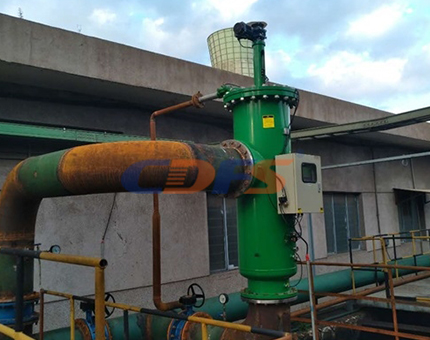 自清洗过滤器安装现场