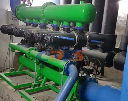 叠片过滤器安装现场