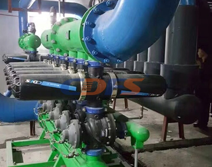 叠片过滤器安装现场