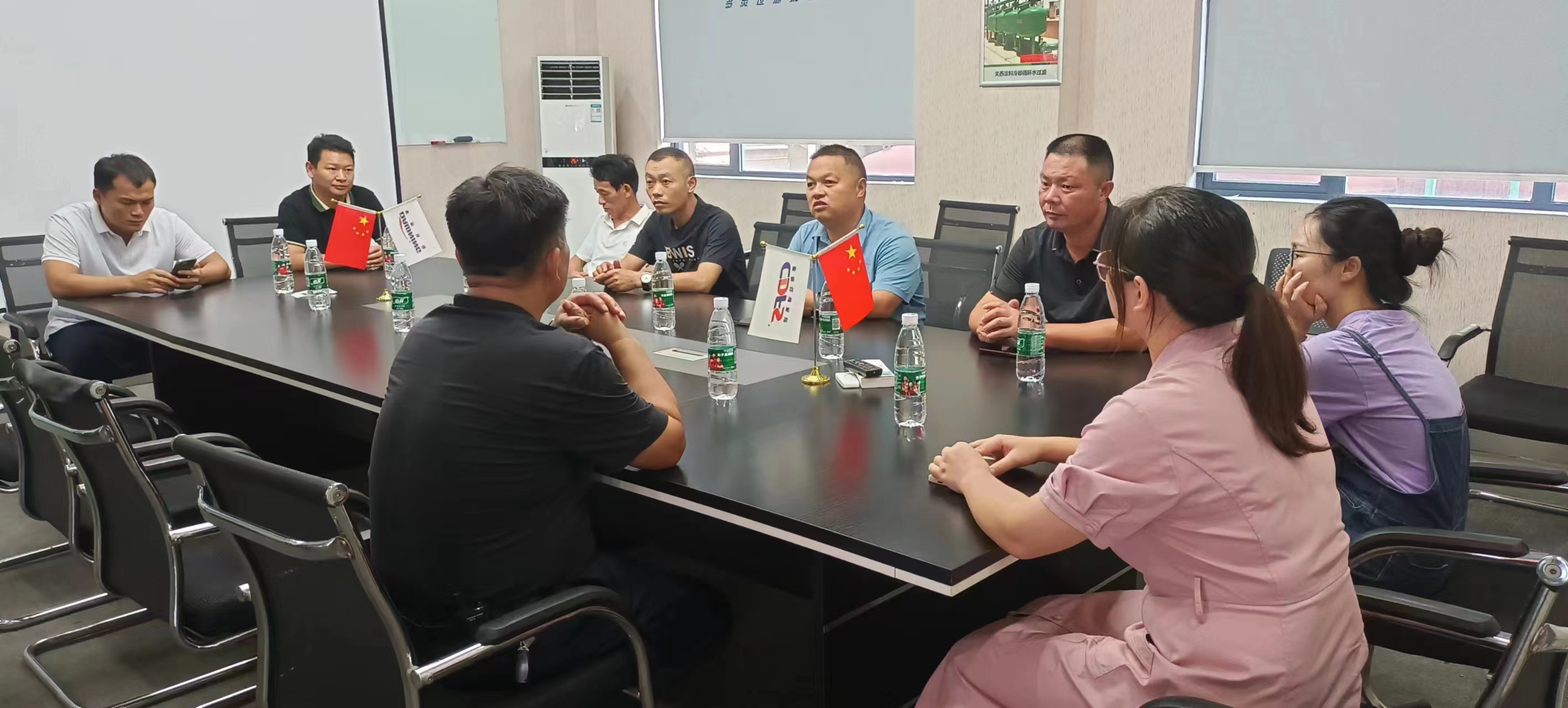 汨罗人大代表一行考察bsport过滤系统科技园，确保安全生产