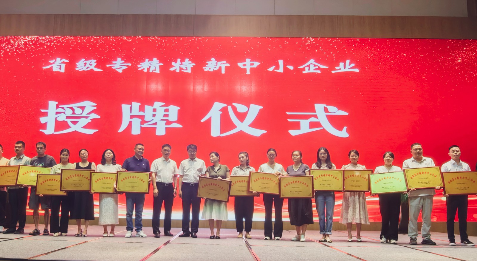 bsport荣获2024年省专精特新中小企业授牌